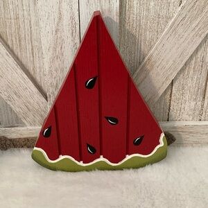 Watermelon Tabletop Wooden Decor
